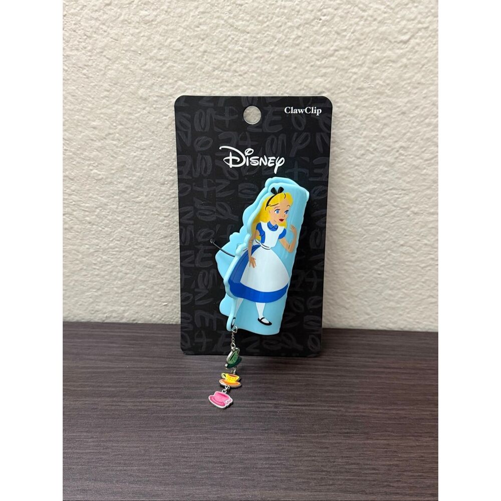 Disney Alice in Wonderland Dangling Tea Cups Claw Hair Clip